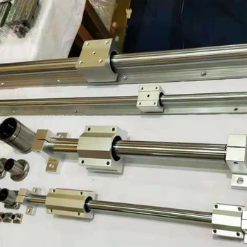 

2 sets SBR 25mm linear rail 300mm length with 4 pcs linear guide unit SBR25UU