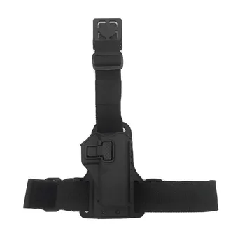 

Tactical Gun Holster Pistol Bag Adjustable Height Quick Pulling Device Leg Holster for Hunting 1911 M92 P226 M92 Glock 17 19