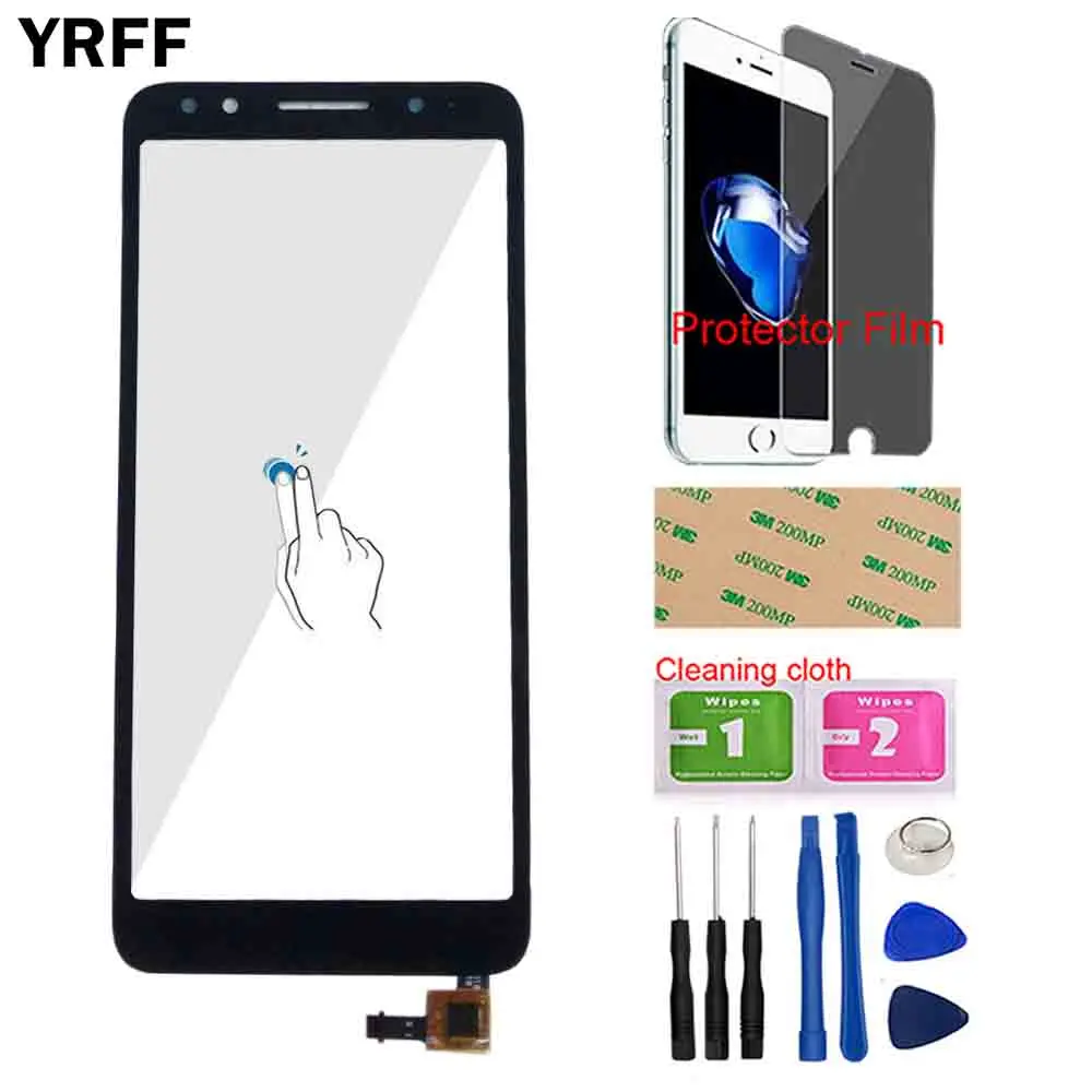Панель сенсорного экрана для Alcatel 1X 5059D 5059A 5059I 5059X 5059Y OT5059 5059 сенсорный экран дигитайзер стекло панельные инструменты