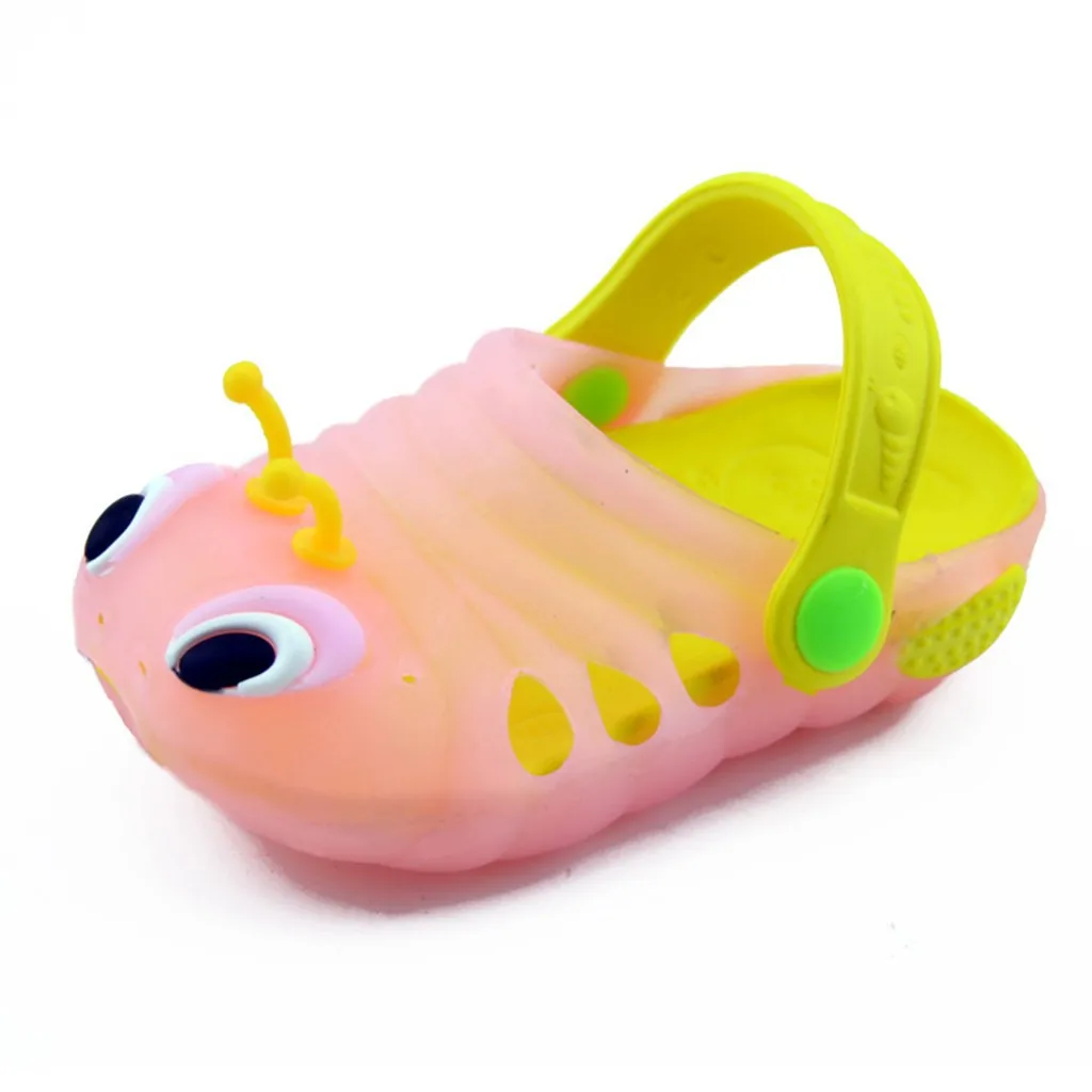 

Baby Boys Girls Beach Sandals Summer Waterproof Cute Cartoon Slippers Flip Shoes Toddler Newborn Baby Shoes Breathable Sandals