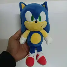  Original 24cm SonIK action figure Soft toys keychain Hedgehog model plush toy Sofa bedroom decoration children Christmas gifts 