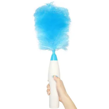 

Electrinic Hair Brush Spin Electric Hand Duster Motorized Dust Wand Removes Dust Home Clean Brush