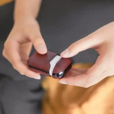 3 цвета Xiaomi Mijia Youpin SOLOVE Su Le для Iphone чехол для наушников кожаный материал подходит для 1-го и 2-го поколения