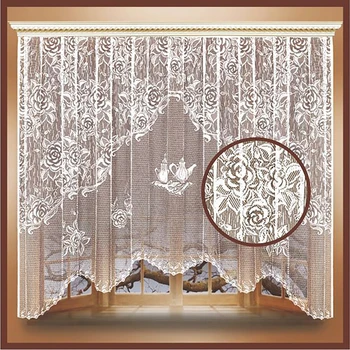 

Curtain tulle 305x160 cm, (without curtain tape) white, 100% polyethylene art.09s6405-G50 3017893