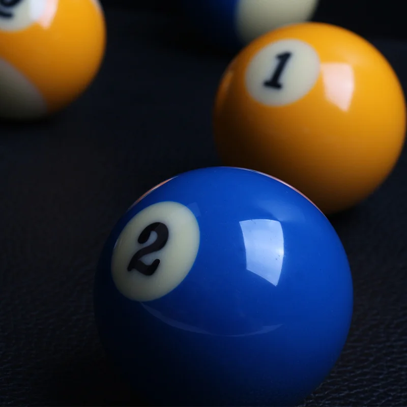 57.2mm 2.25" 8 Ball Whole Set Of Nine Balls Billliard Accessories Pool Balls High Quality Popular Billiard Ball