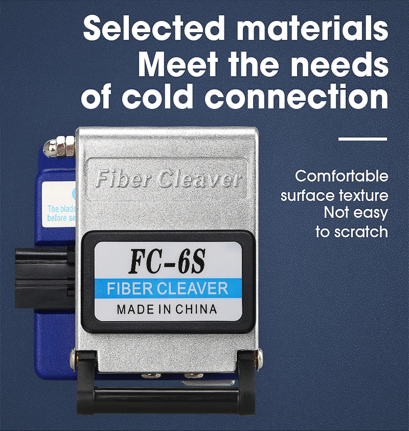 Новинка Бесплатная доставка ФК 6S волоконный Кливер холодный контакт с 16 лезвиями
