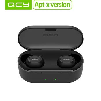 

QCY T1X TWS Wireless APTX HD Bluetooth 5.0 Headphones 3D Stereo Sports Wireless Earphones with Dual Microphone