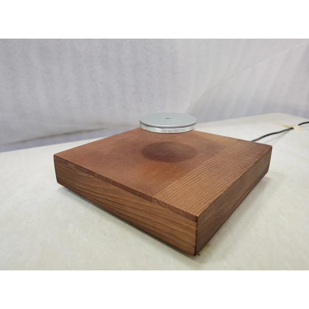 Wooden Shell Load-Bearing Weight 500g Magnetic Levitation With LED Lamp H3-005