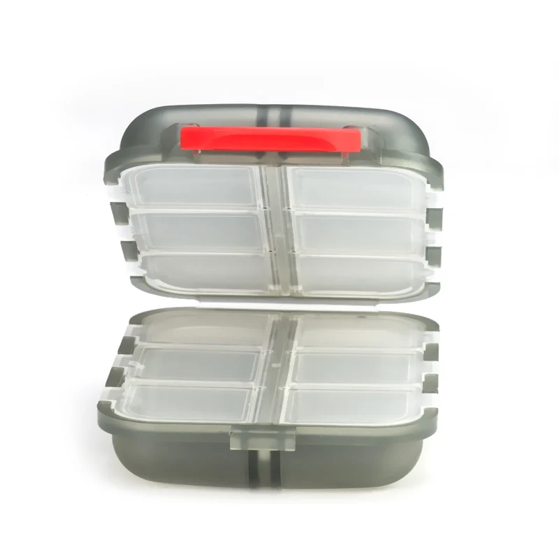 Mini Pill Box 12 Grids Medicine Pill Tablet Box Organizer Case Weekly Medicine Container Organizer Case for care pills box