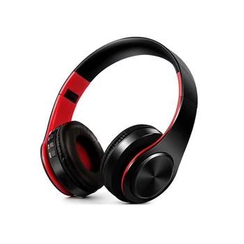 

Portable Wireless Headphones Bluetooth Stereo Foldable Headset Audio Mp3 Adjustable Earphones with Mic for iPhone Samsung