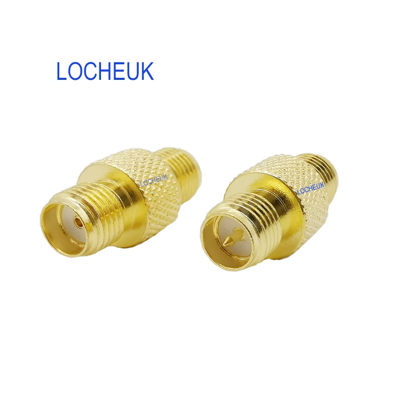 

SMA Female to RP SMA Female (Pin In Center) Barrel Connector SMA Jack to RP-SMA Jack Coax Connector Coupler Straight RF Adapter