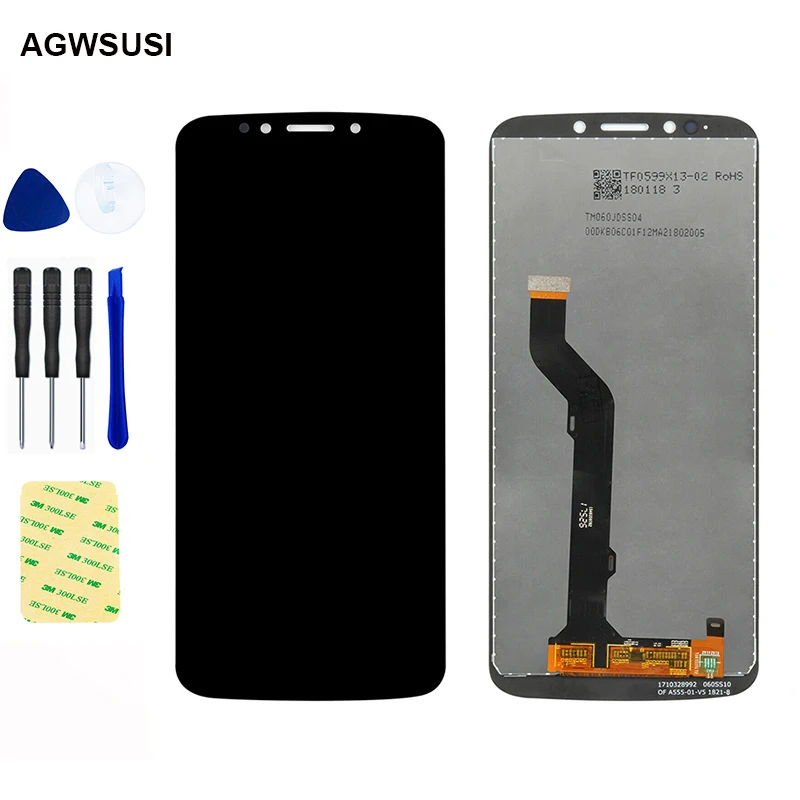ЖК-экран для Motorola Moto E5 XT1944 / Plus XT1924 Play XT1921 дигитайзер сенсорного экрана в сборе |