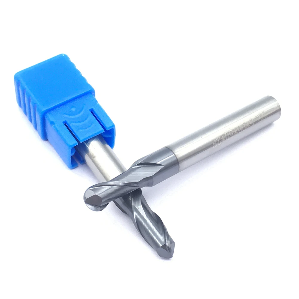1PC R2.5XD4X50L 2 flute CNC Milling Cutter HRC50 Tungsten Steel Ball Nose End Mill Cutting Tools Solid Carbide Ball Nose