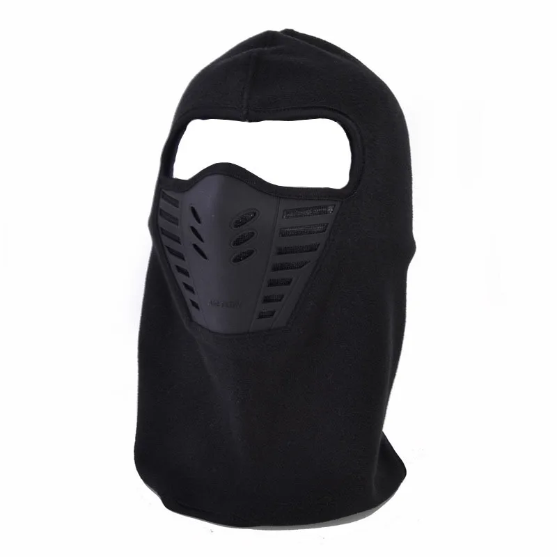 Ветрозащитные шапочки Skullies для мужчин и женщин, маска на все лицо, осенне-зимняя шапка, дышащая Флисовая Балаклава