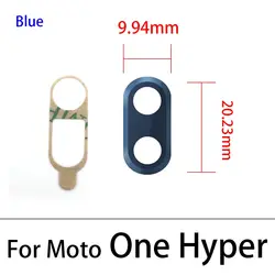 Enhanced Rear Camera Glass Lens with Adhesive Pack (One Hyper Blue)