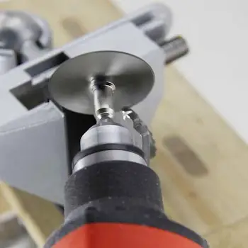 

7pcs Cutoff Circular Saw HSS Blade Cutting Rod Drill Mandrel Cutter Power Tools