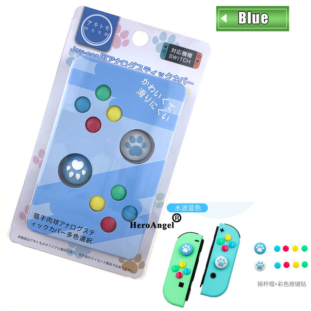 Switch JoyCon DIY Colorful ABXY Directions Keys Buttons for Nintend Switch NS NX Controller Joy-con Left Right Controller
