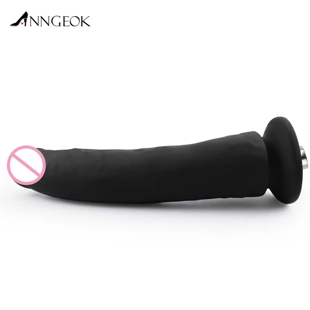 New Type Huge Sex Machine Dildo Attachments Male Artificial Penis Soft TPE Anal Dildo Sex Toy for Women and Men AN-S9