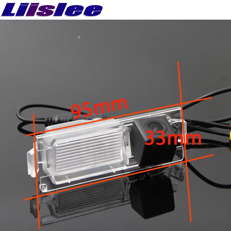 Liislee For Hyundai Verna Accent Blue Fluidic Solaris Waterproof Rear View Back Up Camera Car Camera For PAL : NTSC | CCD + RCA5