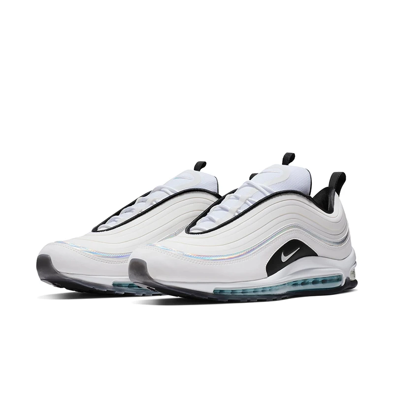 Оригинальные мужские кроссовки Nike Air Max 97 для бега, тренировок, фитнеса, черная цветная пуля, кроссовки с амортизацией, износостойкие, BV6666-016
