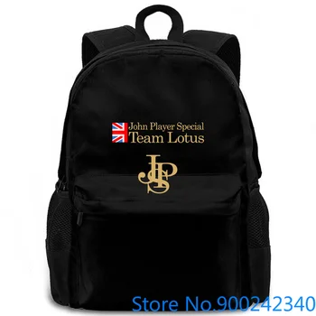 

Ayrton Senna John Player Special Team Lotus Mens Graphic X women men backpack laptop travel school adult student