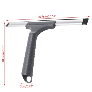 

Car Glass Windshield Cleaner Wiper Window Squeegee Shower Shaver Scraper Tool E7CA