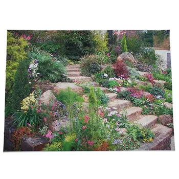 

Thin Vinyl Studio Garden Backdrop Photography Prop Photo Background 7x5ft