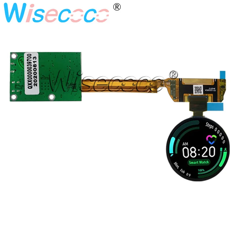 Exibição Redonda Oled 1.39 Polegada 454x454 Círculo Circular Tela 24 Pinos Mipi Controller Board - Imagem 6