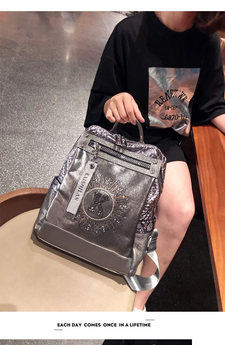 Милый рюкзак Для женщин Mochila роскошные дизайнерские кожаные рюкзаки маленький дорожный рюкзак, школьный рюкзак для девочек