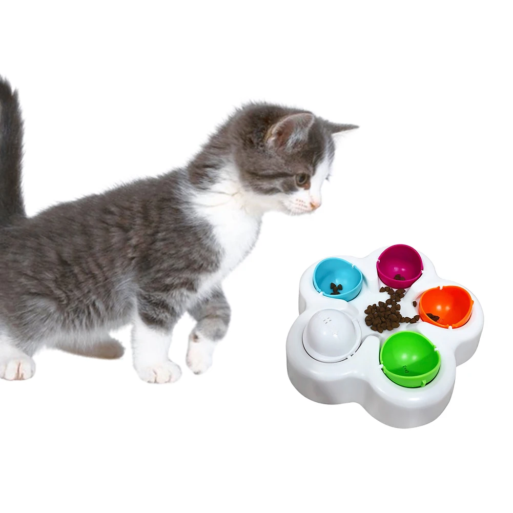 Pet мозаика с изображением собаки игрушка кошка IQ Обучающие s для медленного приема пищи чашка-кормушка анти шок Обучение Смарт интерактивный