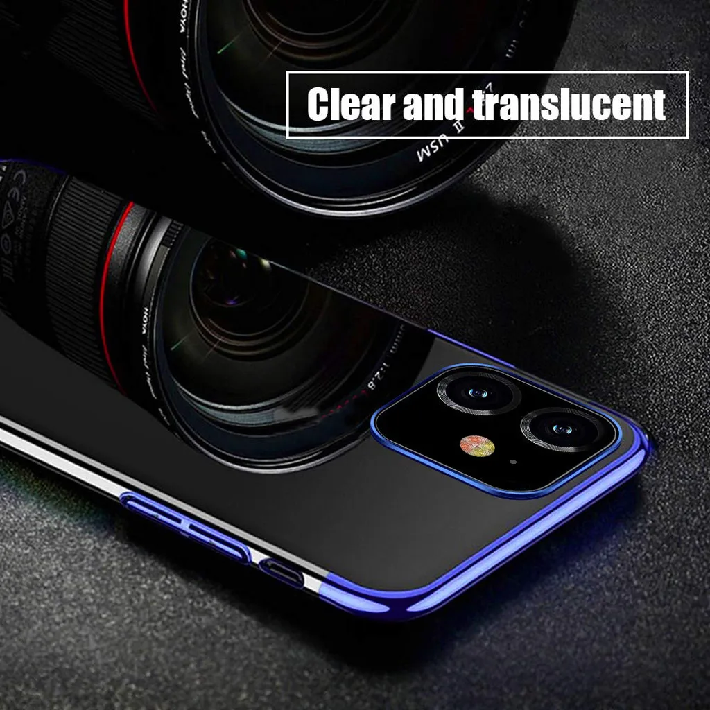 Тонкий прозрачный чехол для телефона s для iPhone 11 11 Pro 11 Pro Max чехол мягкая прозрачная задняя крышка