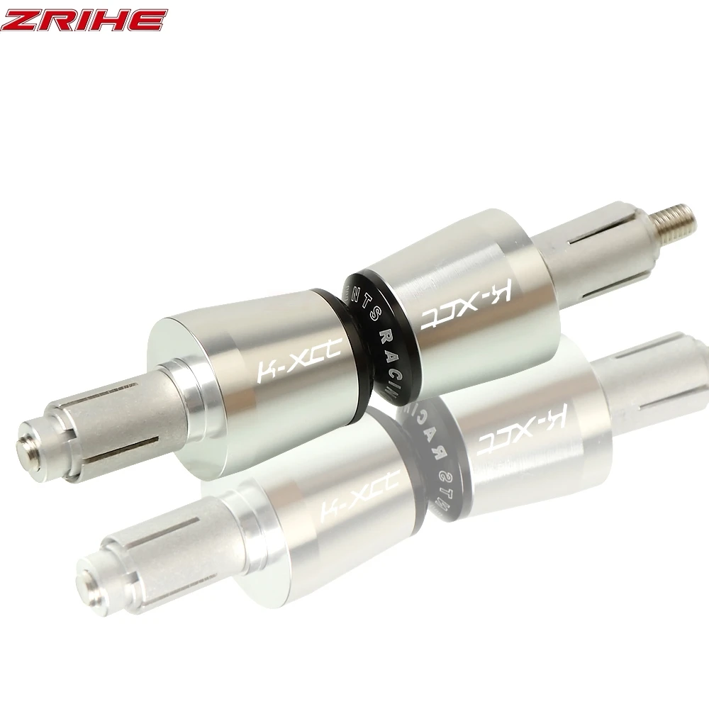 Рукоятка концы 7/" CNC Алюминиевые мотоциклетные рукоятки концы руля крышки для KYMCO K-XCT