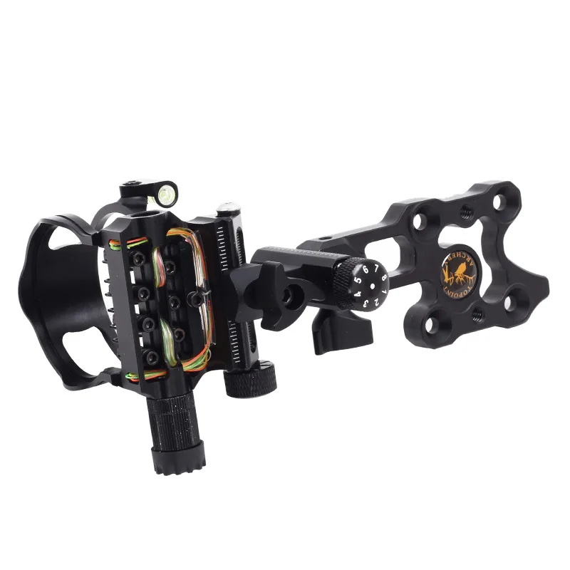 

Archery Compound Bow Sight Adjustable Micro Optical Fiber Supply .019 Fiber