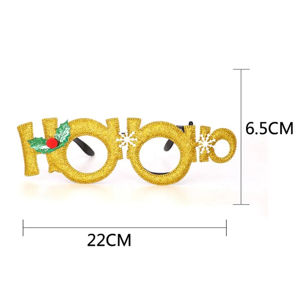 Noel Glasses 11 Taoup Санта Рождественские очки рождественские украшения Рождественское украшение для дома Noel Natal Снеговик Рождество Лось подарки на год - Цвет: Noel Glasses 11