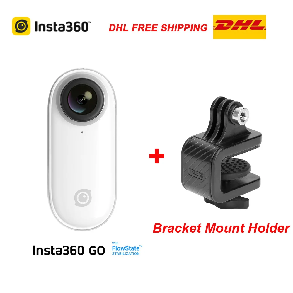 Экшн камера Insta360 GO Camear Спортивная AI для автоматического редактирования Hands free Insta