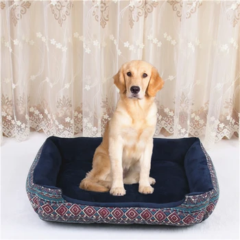 

2020 Large Dog bed Kennel Nest Pet-House Cat-Bed Small Warm Soft Dog-Mats Winter Fine-Joy Puppy Hot-Sales