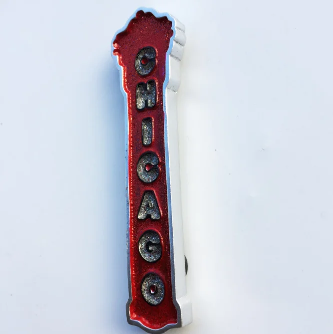 Магнит для холодильника CHICAGO дорожное сувенирное украшение кухни|Магниты на