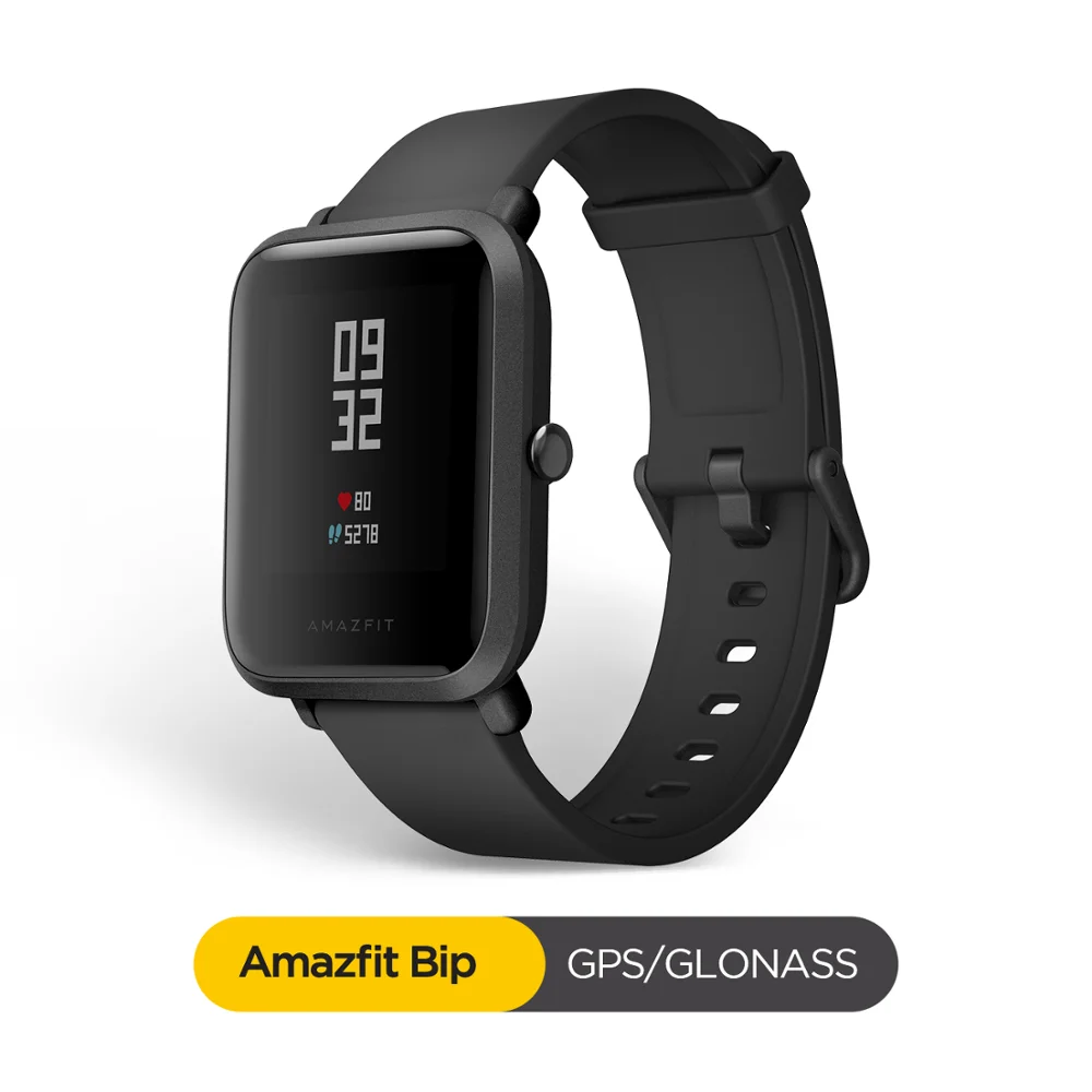 Huami Amazfit Bip Смарт часы Bluetooth gps Спорт монитор сердечного ритма IP68 Водонепроницаемый напоминание о звонках MiFit приложение сигнализация вибрация