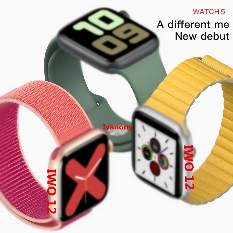  2019 IWO 12 Smart Clock With ECG Measurement Heart Rate Monitor IWO12 VS IWO 8 IWO 9 IWO 11 Multi-S - 4000284696081