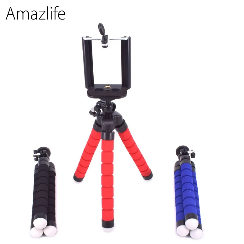 Amazlife универсальный настольный мини губка Осьминог штатив с креплением для