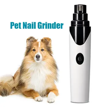 

Rechargeable Dog Nail Grinders Professional Electric Dog Cat Nail Clippers Mute Painless Pet Paw Nail Grooming Tool Dropshipping