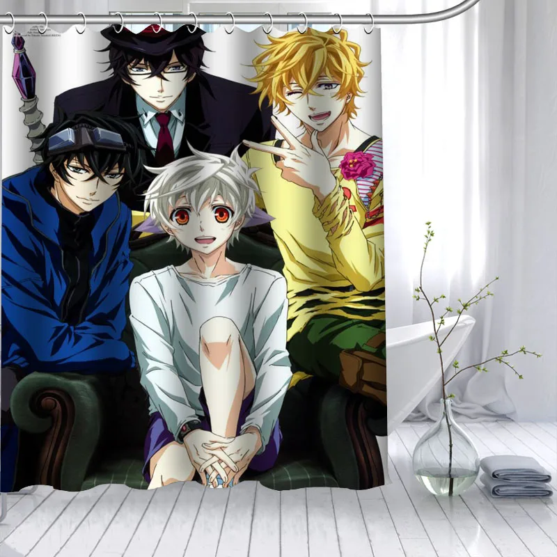 Новое поступление Сапоги для косплея Темный дворецкий душ Шторы полиэфирной