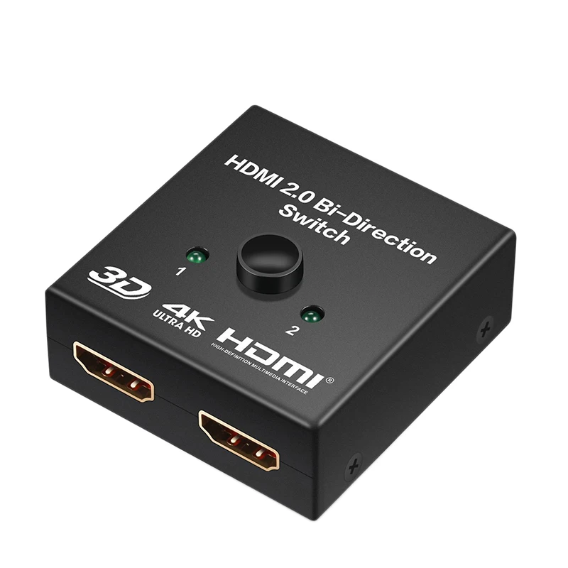 

HDMI 2.0 HDTV Switch Splitter Bi-Direction Hub HDCP 4K 1080P 3D Switcher for DVD HDTV Xbox PS4