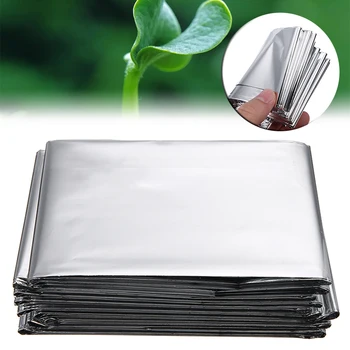 

Garden Greenhouse Plant Reflective Film Cover 210 x 120cm Silver Grow Light Accessories Reflectance Coating Plant Covers