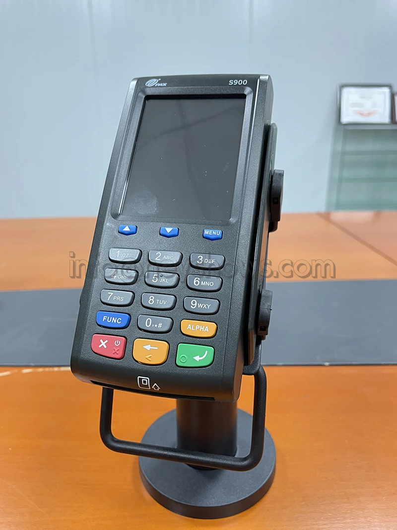 ring keypad motion sensor Universal POS Machine Holder 360 Rotate Cashier Credit Card Machine Stand Base Flexible Security POS Bracket With Long Claw alarm button for elderly