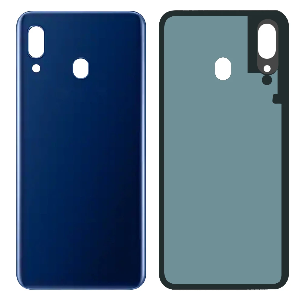 Задняя крышка батарейного отсека для samsung Galaxy A30 A305 A305F задняя крышка батарейного отсека Замена