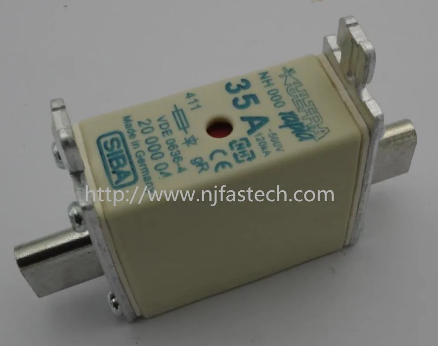 3 шт. 35A 500V NH000 gR предохранитель 2000004.35A hrc предохранитель