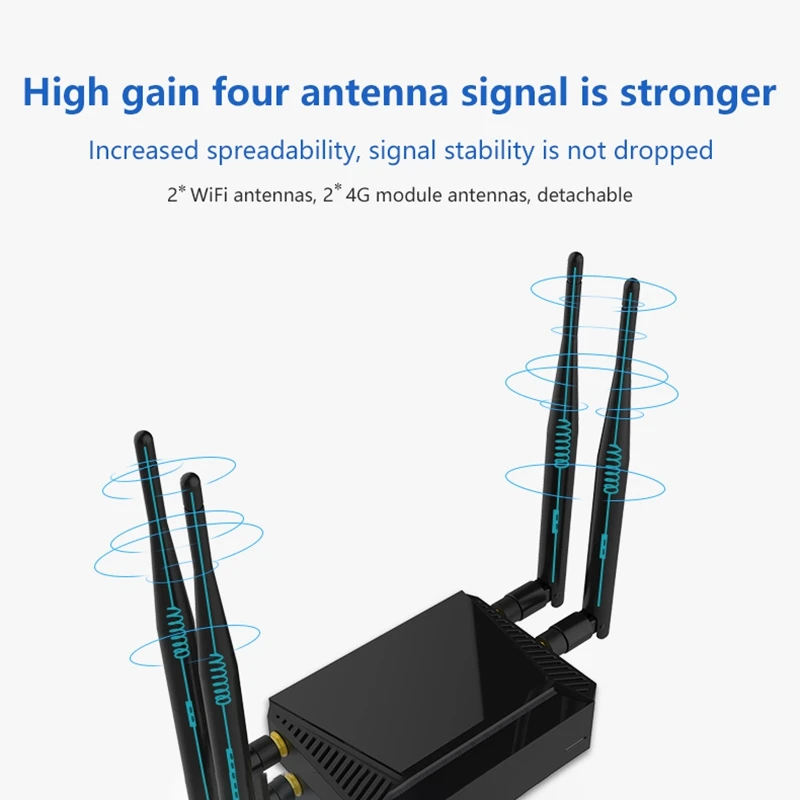 Cioswi 3G 4G LTE модем беспроводной Wi-Fi маршрутизатор со слотом для sim-карты Сильный Стабильный Wi-Fi хорошее тепловыделение облачного управления маршрутом