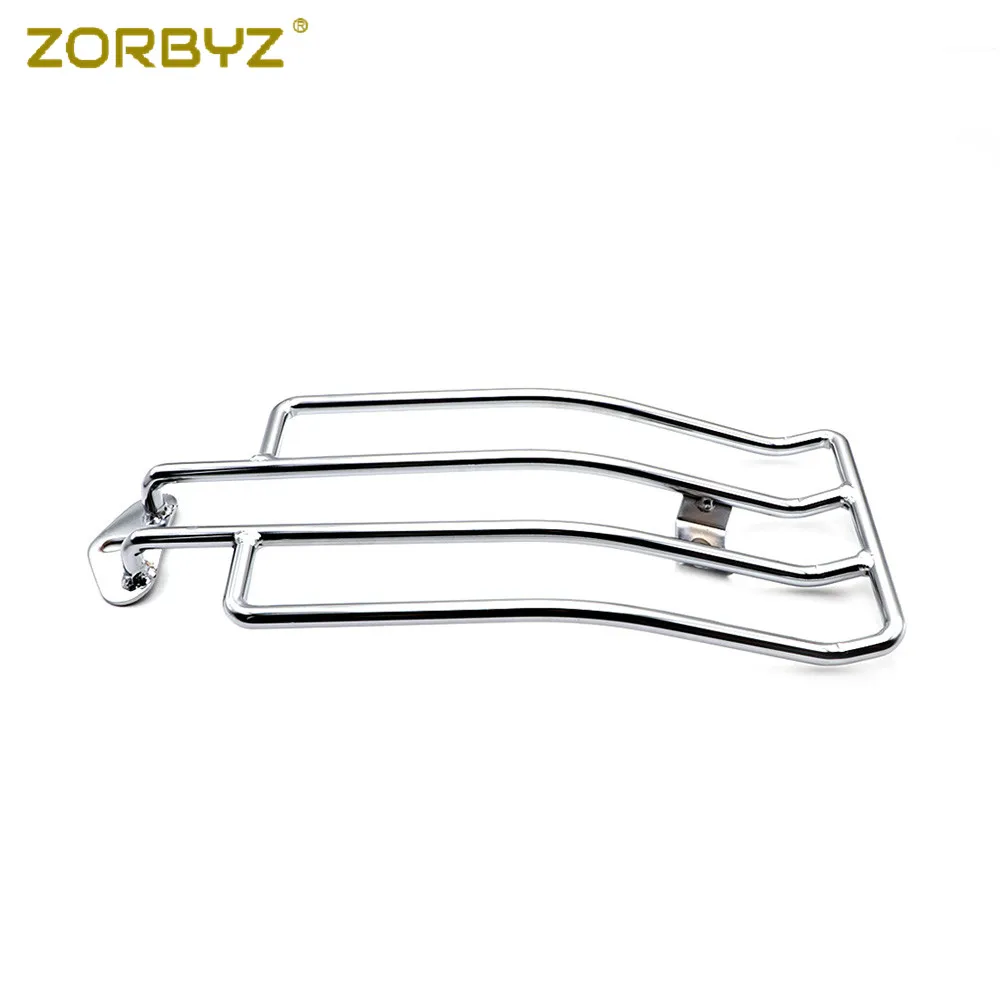 ZORBYZ новая мотоциклетная хромированная задняя багажная Стойка подходит для Solo Harley Sportster 883N 1200 XL 1985-2003