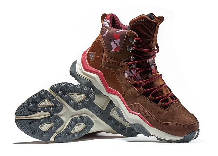 RAX мужские сезонные походные ботинки мужские из натуральной кожи Нескользящие водонепроницаемые противоударные прогулочные треккинговые походные ботинки